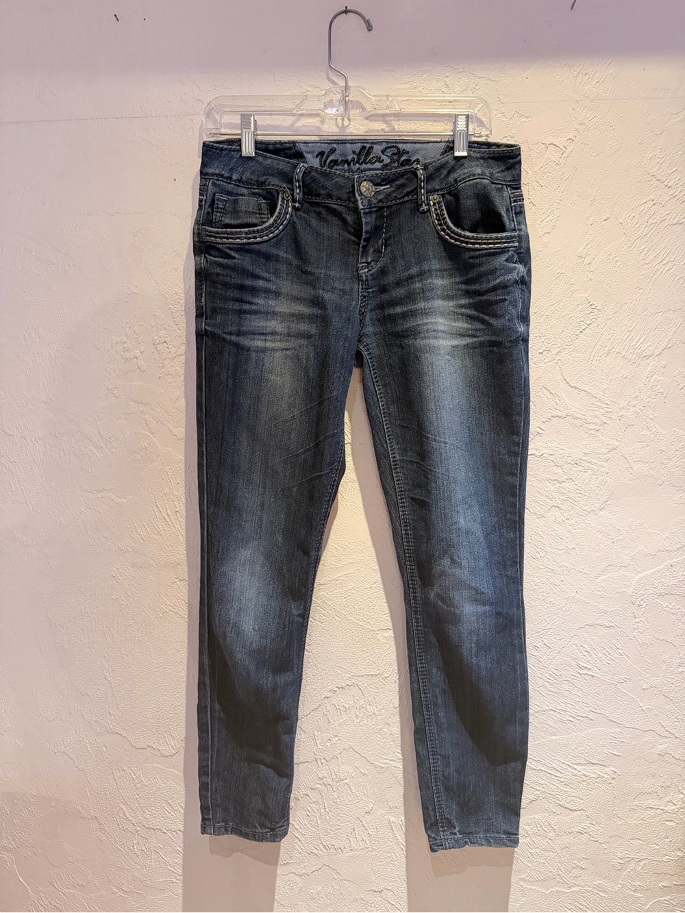 Vanilla Star Women's Dark Blue Slim Jeans